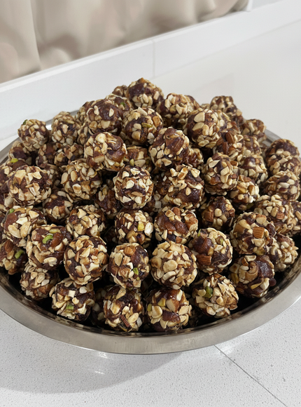 Dry Fruit Laddu - Square Format