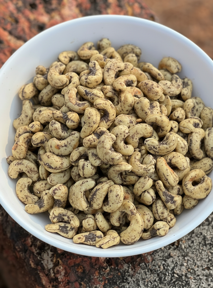 Pepper Cashew Nuts - Full Frame