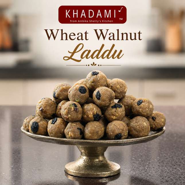 Wheat Walnut Laddu